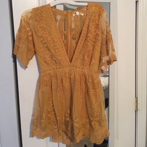 Lace Romper