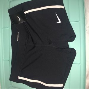 Nike dri fit running spandex shorts