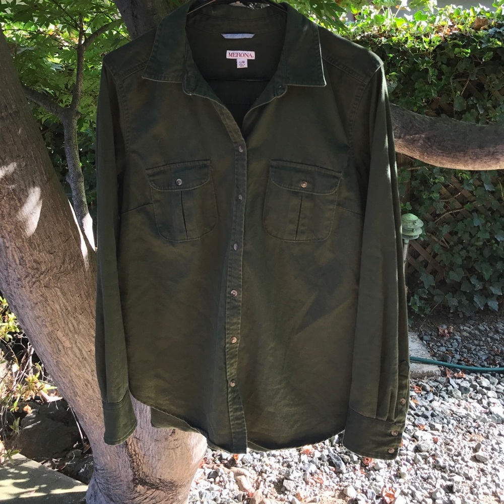 🌻Merona🌻 long sleeve button up