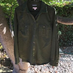 🌻Merona🌻 long sleeve button up