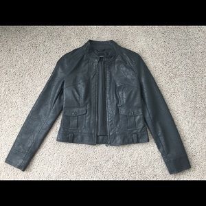 Vegan leather jacket