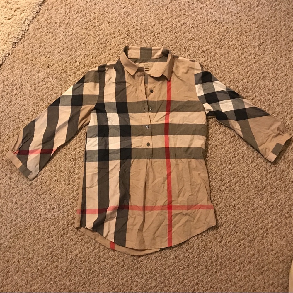 Burberry button up