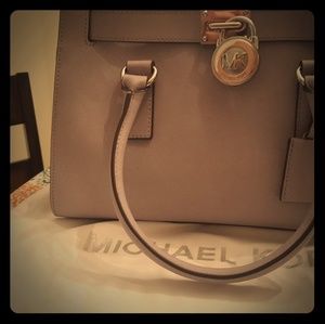 Michael Kors Lock & Key purple bag