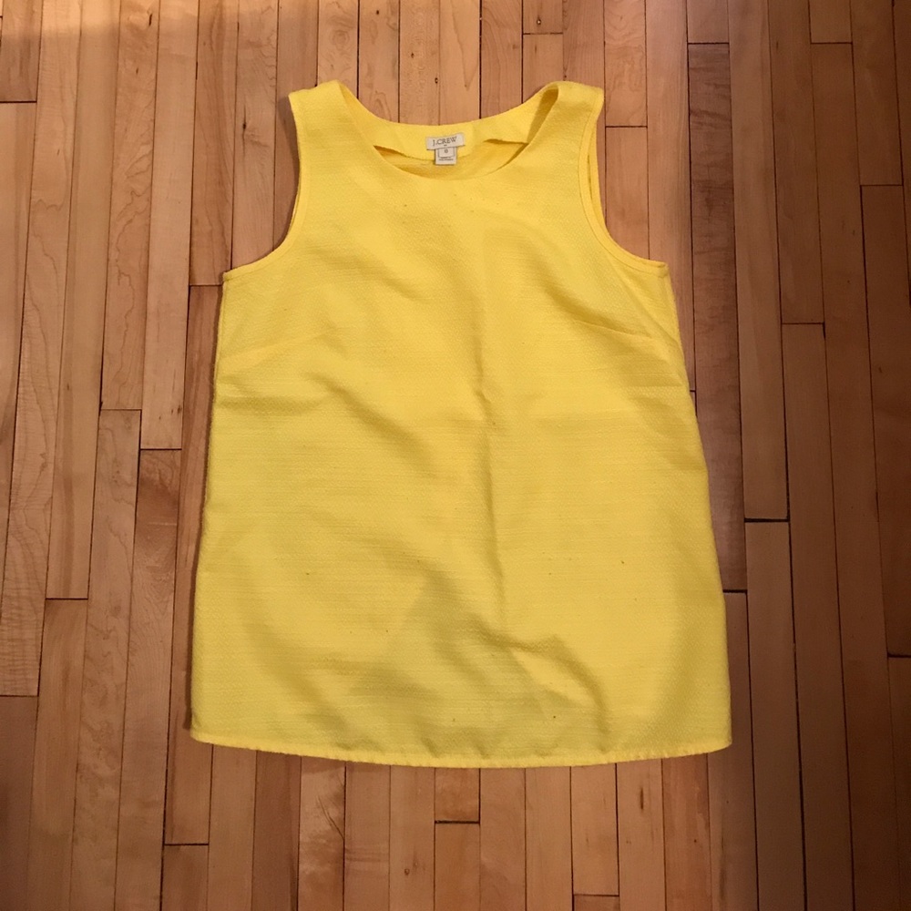 Yellow J. Crew Tank
