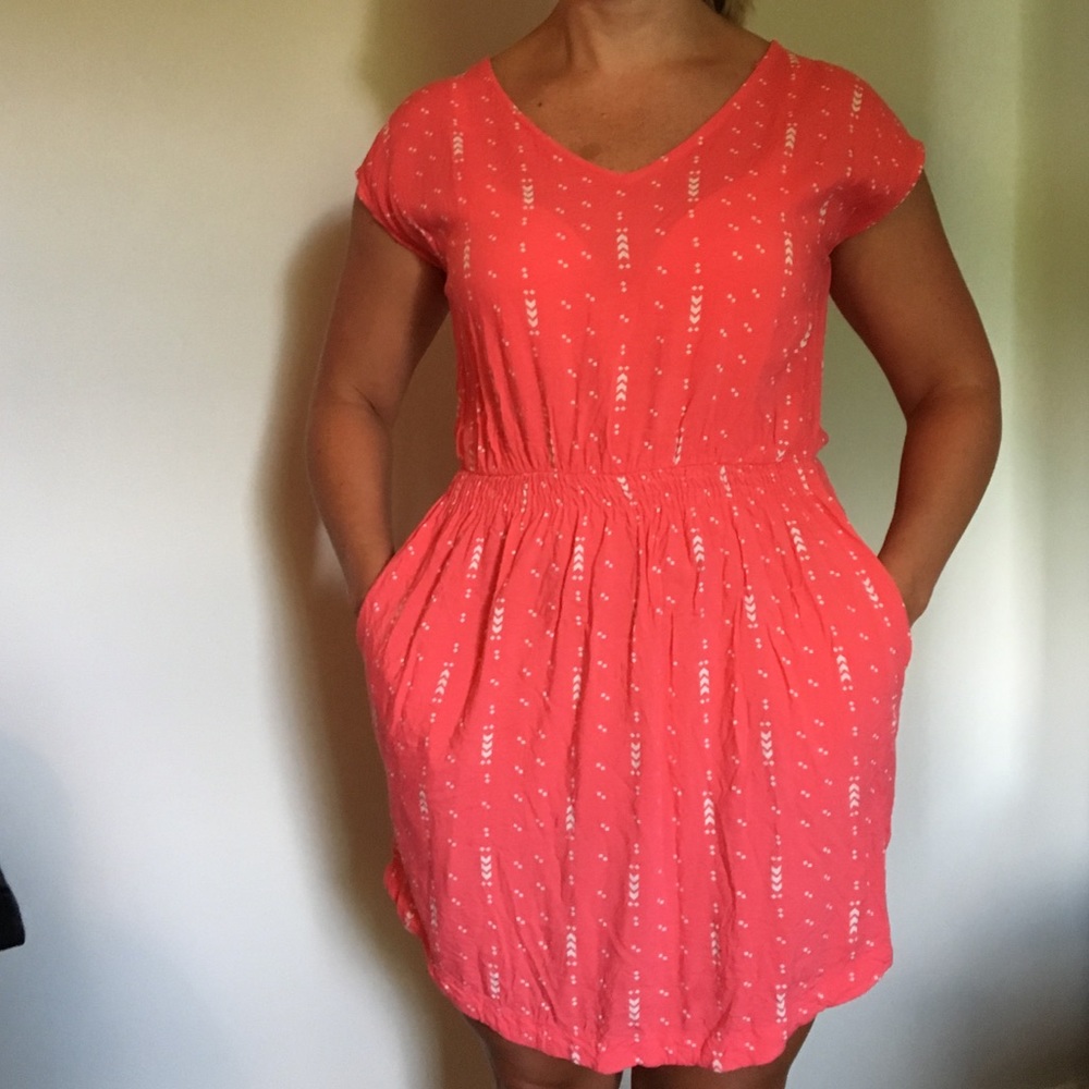 Mossimo coral pink dress