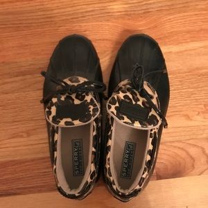 Women's Sperry Top-Sider Leopard Duck Boots