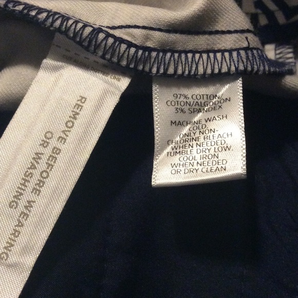 ANN TAYLOR LOFT 2P MAZE RIVIERA CROPPED PANT  NWT - Picture 6 of 6