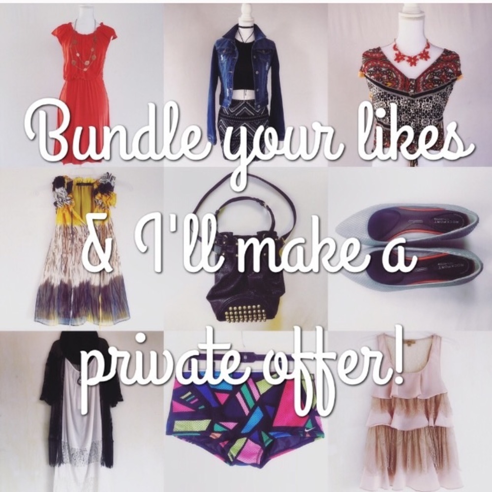 Bundle your likes & I'll make you a private offer