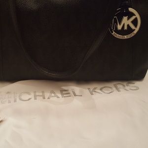 $100 today only! Michael Kors Black and slate bag