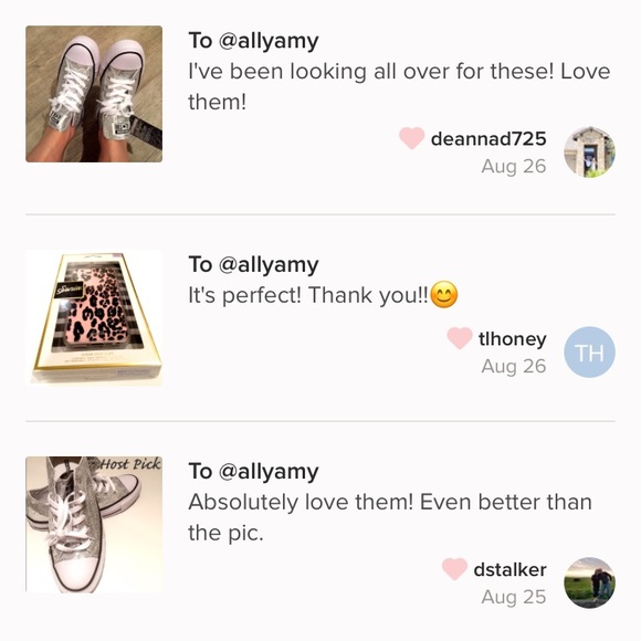 HOST PICK NEW CONVERSE Silver Sneakers - Picture 3 of 8