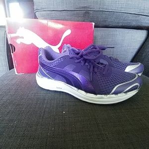 Puma Purple Athletic Shoes