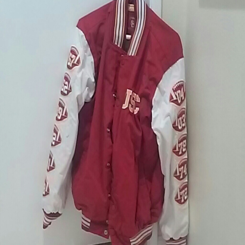 Authentic usc past national championships jacket