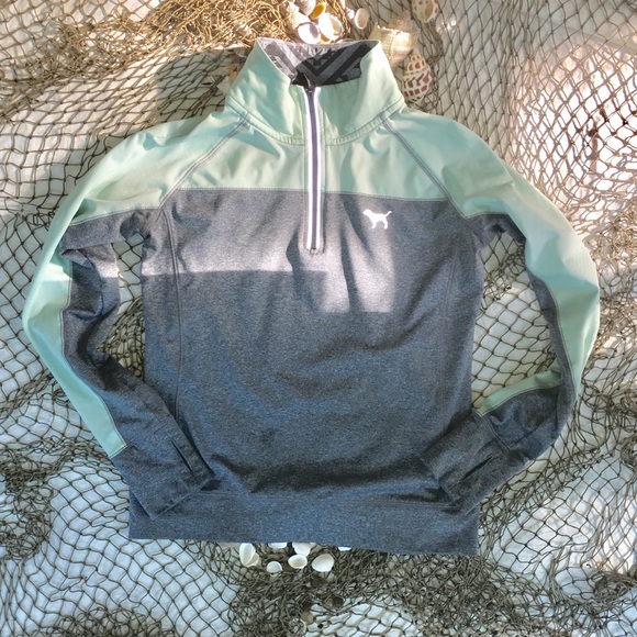 PINK Victoria's Secret Tops - VS Pink 3/4 zip pullover