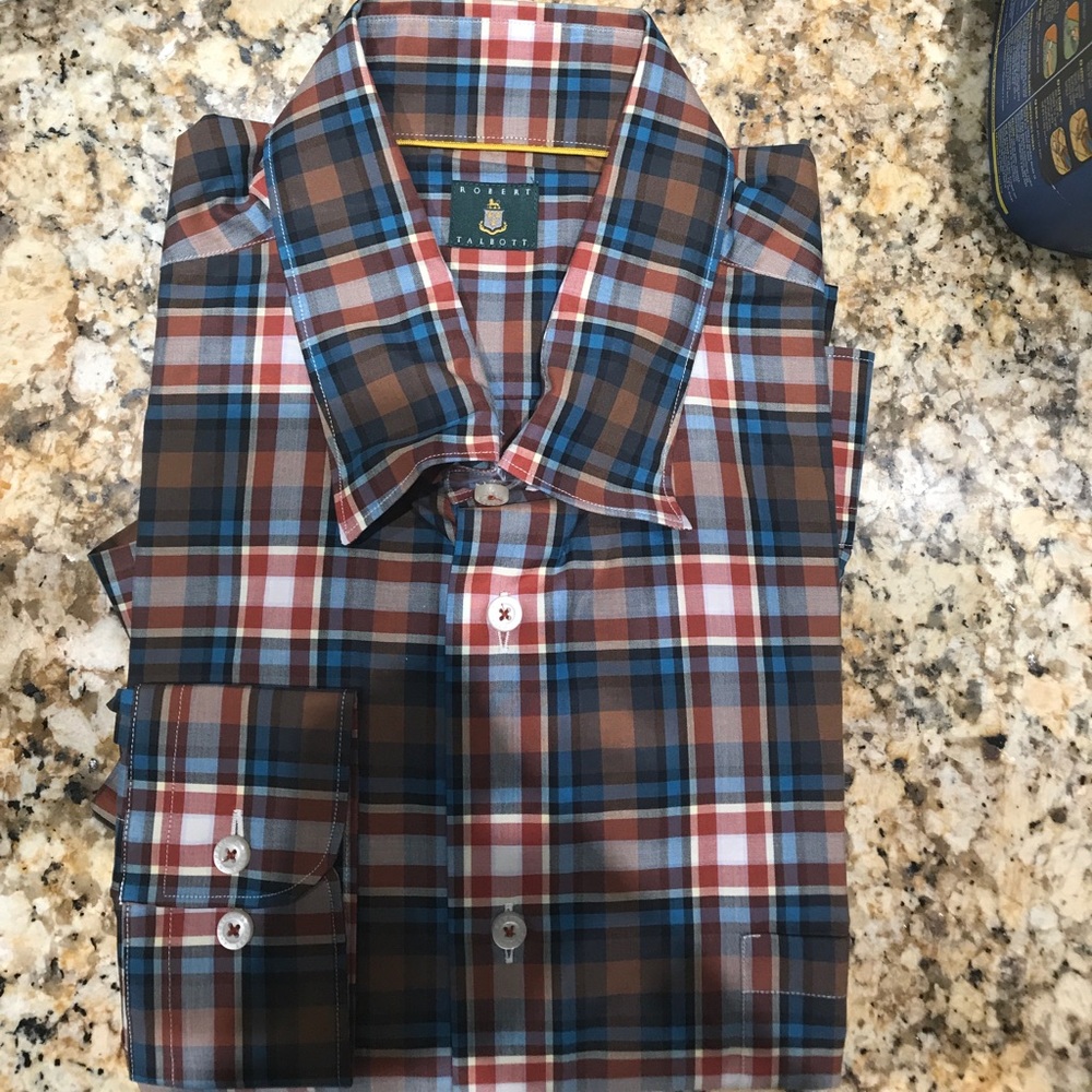 NWT Robert Talbott men's shirt