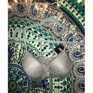 Grey Lacy Bralette