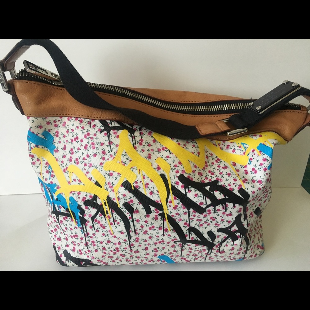 LAMB graffiti purse
