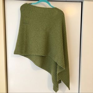 J Jill Asymmetrical poncho