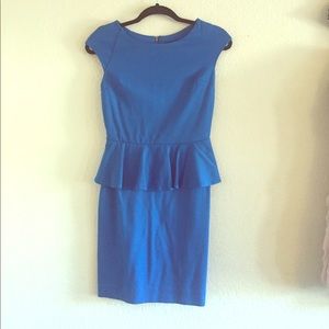 Blue Midi Express Dress