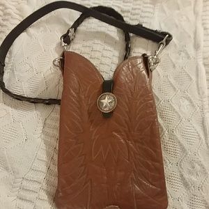Cross Body Handmade boot bag