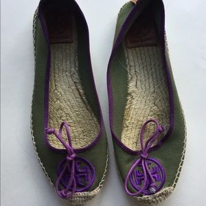 Tory Burch Ballet Espadrille Size 7