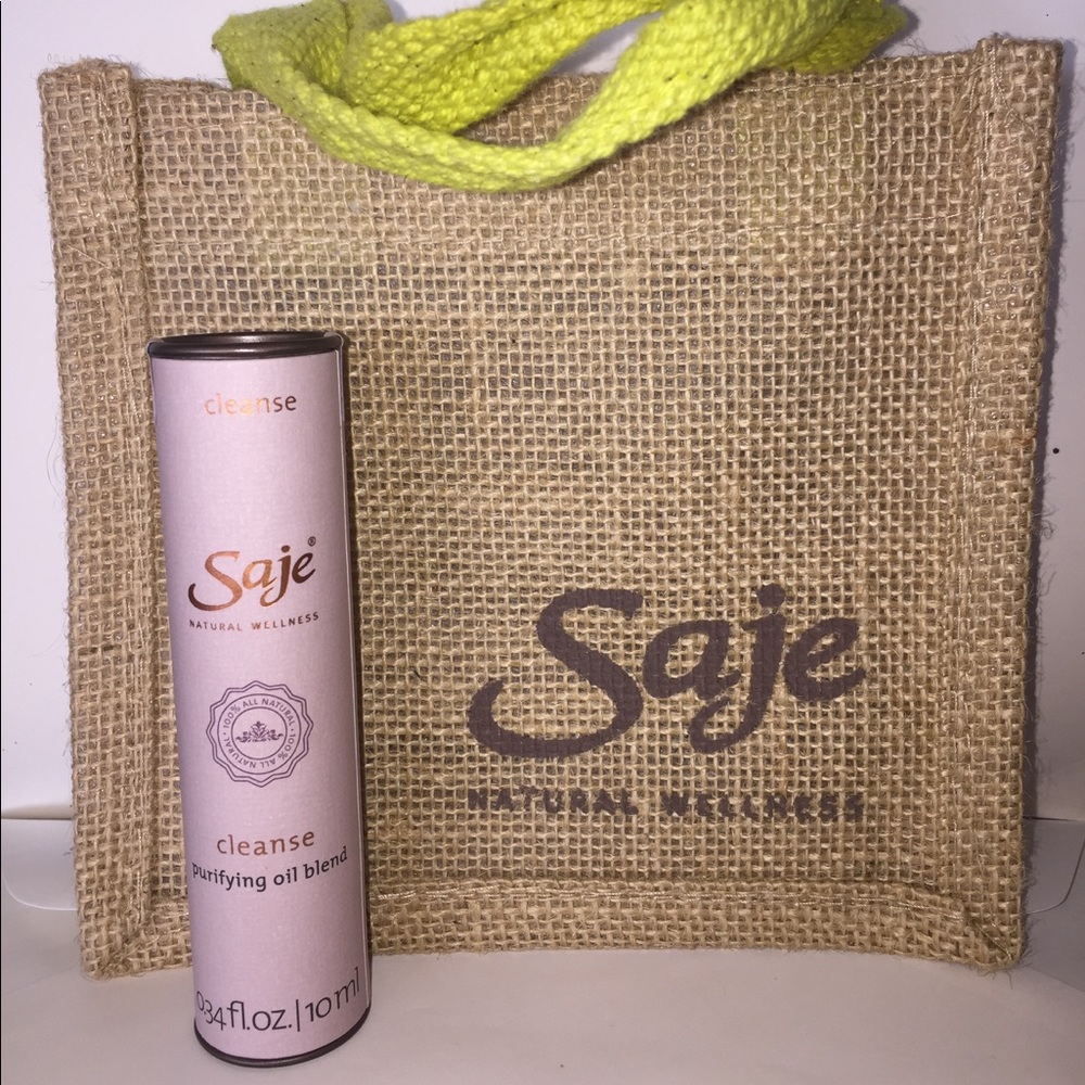 Saje cleanse purifying essential oil blend
