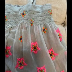 Plenty by Tracey Reese Embroidered Top