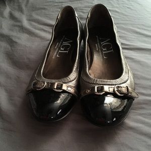 AGL Cap Toe Ballet Flat