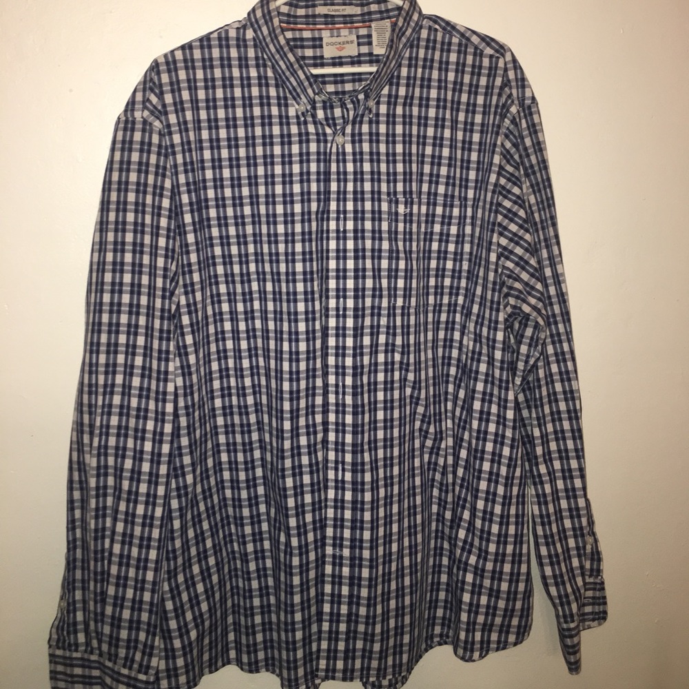 Men's XXL Dockers "Classic Fit" Button Down