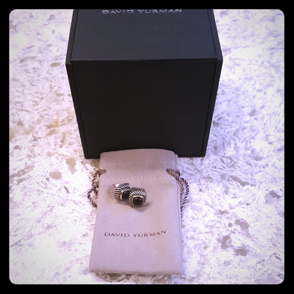 David Herman Black Onyx Earings