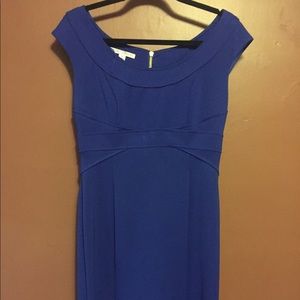 Royal blue dress