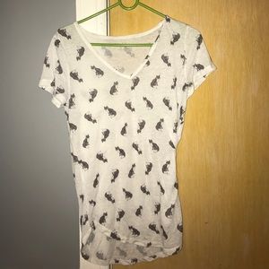Mudd Patterned Fox Tee
