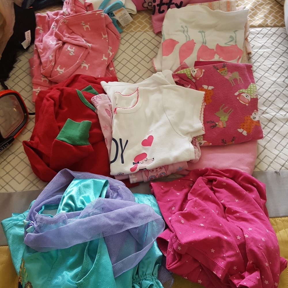 5T girls pj's