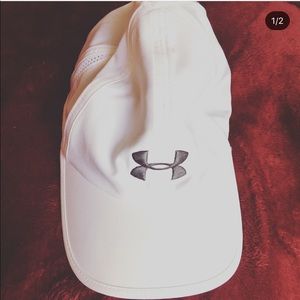 Under Armour white dri-fit hat