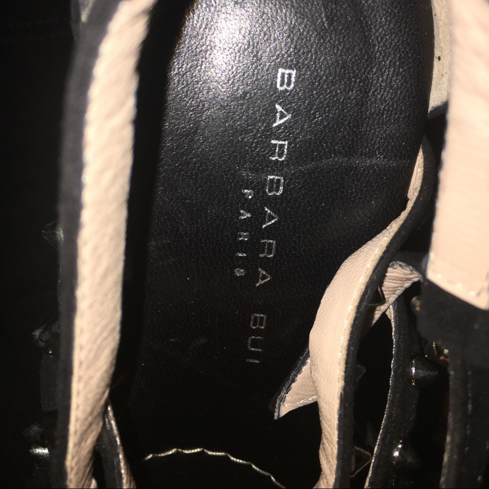 BARBARA BUI DESIGNER PLATFORMS SHOES SIZE 7 - Picture 6 of 7