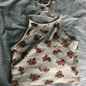 Brandy floral halter