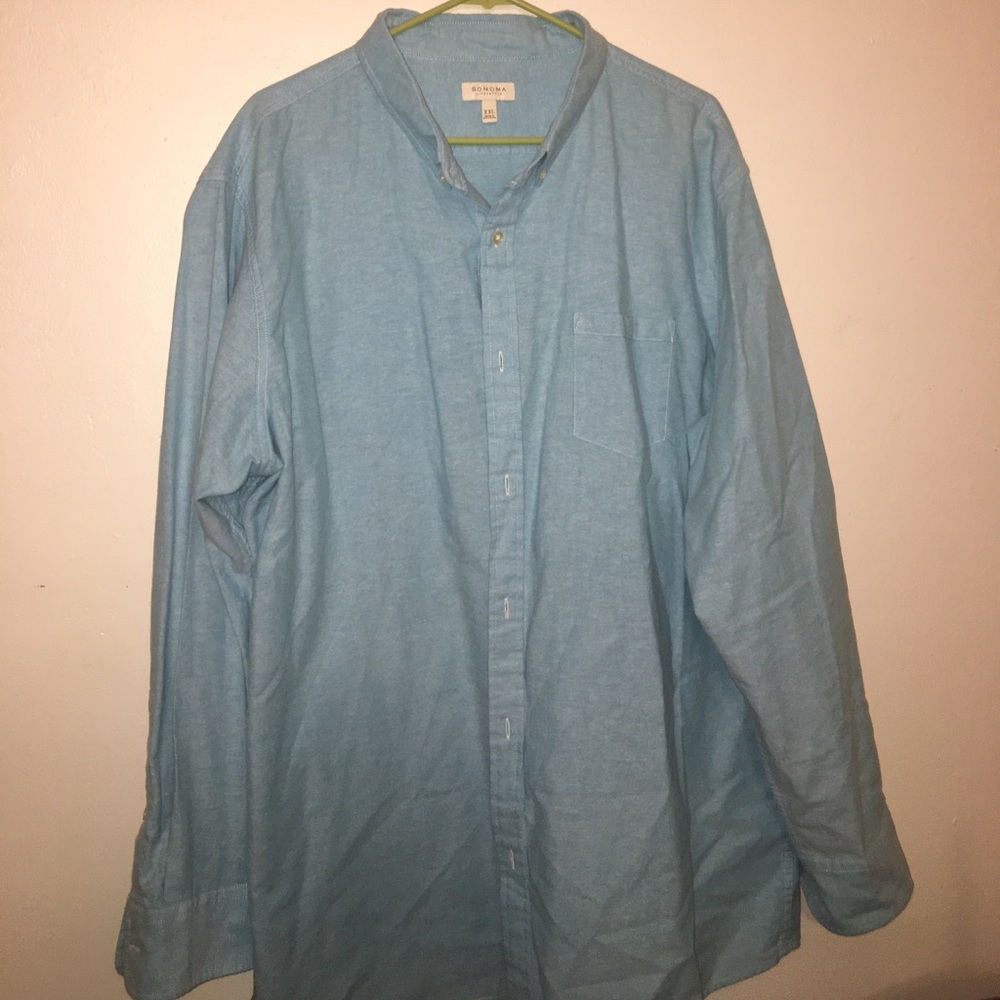 Men's Sonoma Light Blue Button Down