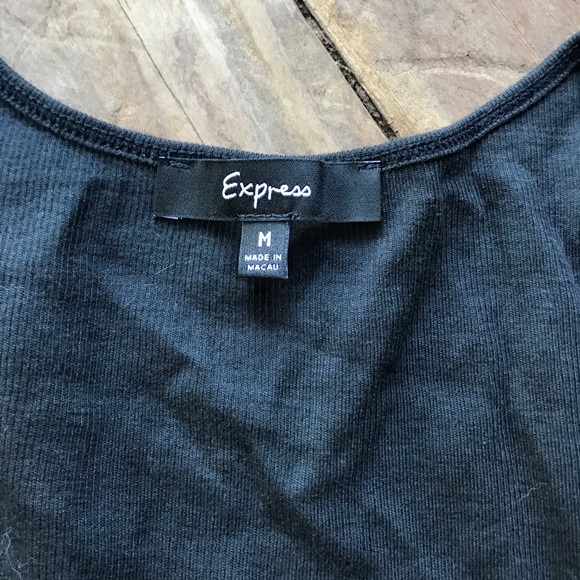 EXPRESS sequined tank top - Picture 3 of 5