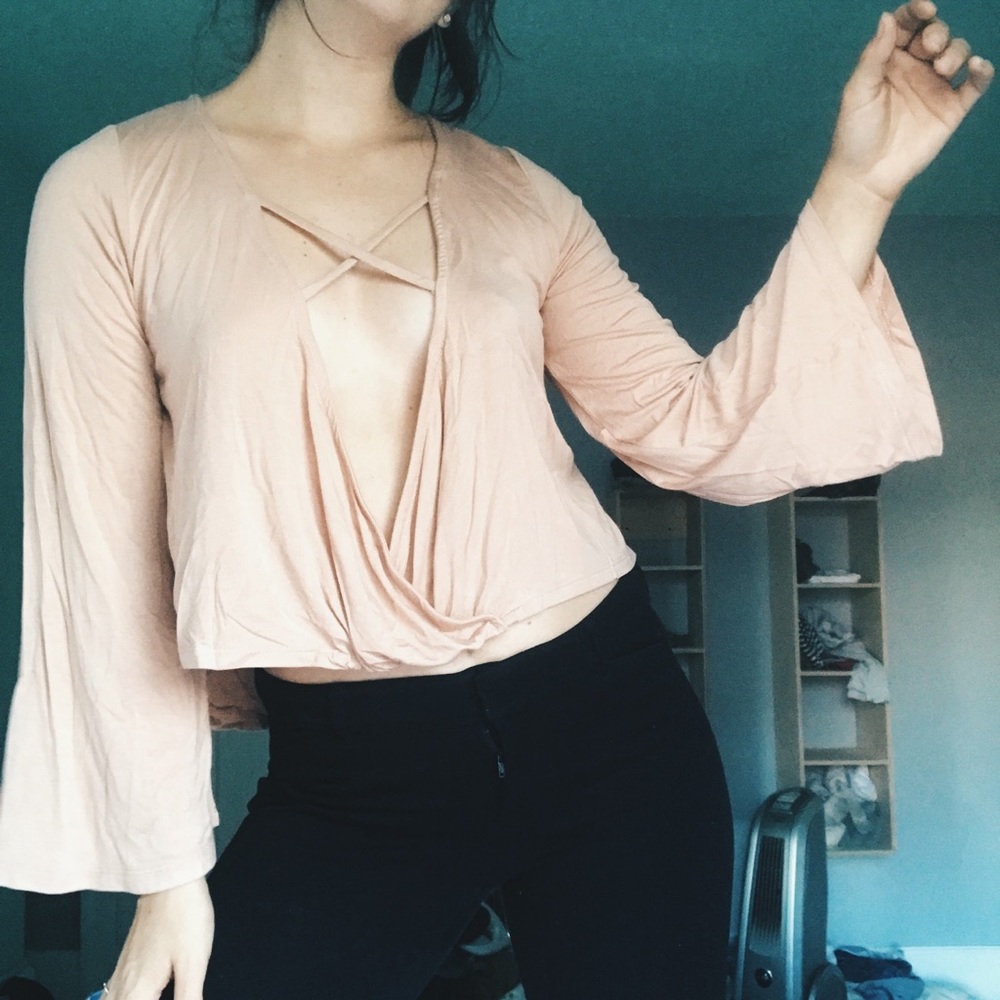 NWOT Cross blouse | Audrey 3+1