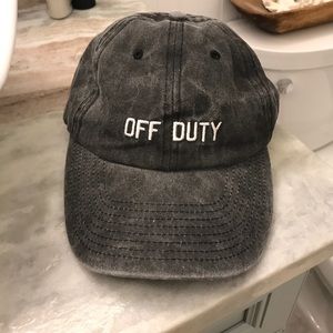 "Off-Duty" baseball cap