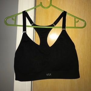 VSX Black Sports Bra