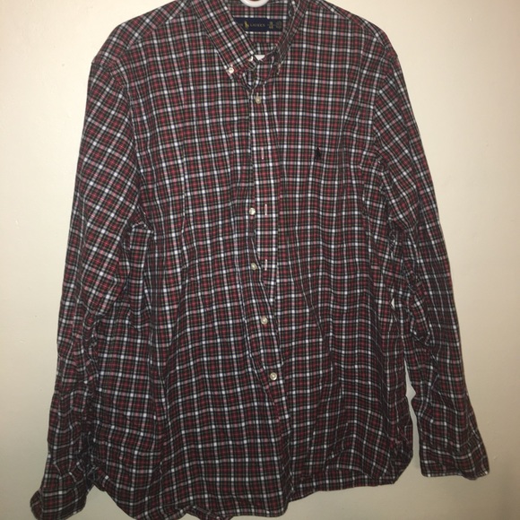 POLO Ralph Lauren Men's Plaid Dress Shirt - Picture 1 of 3