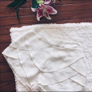 White Layered Showpo Shorts