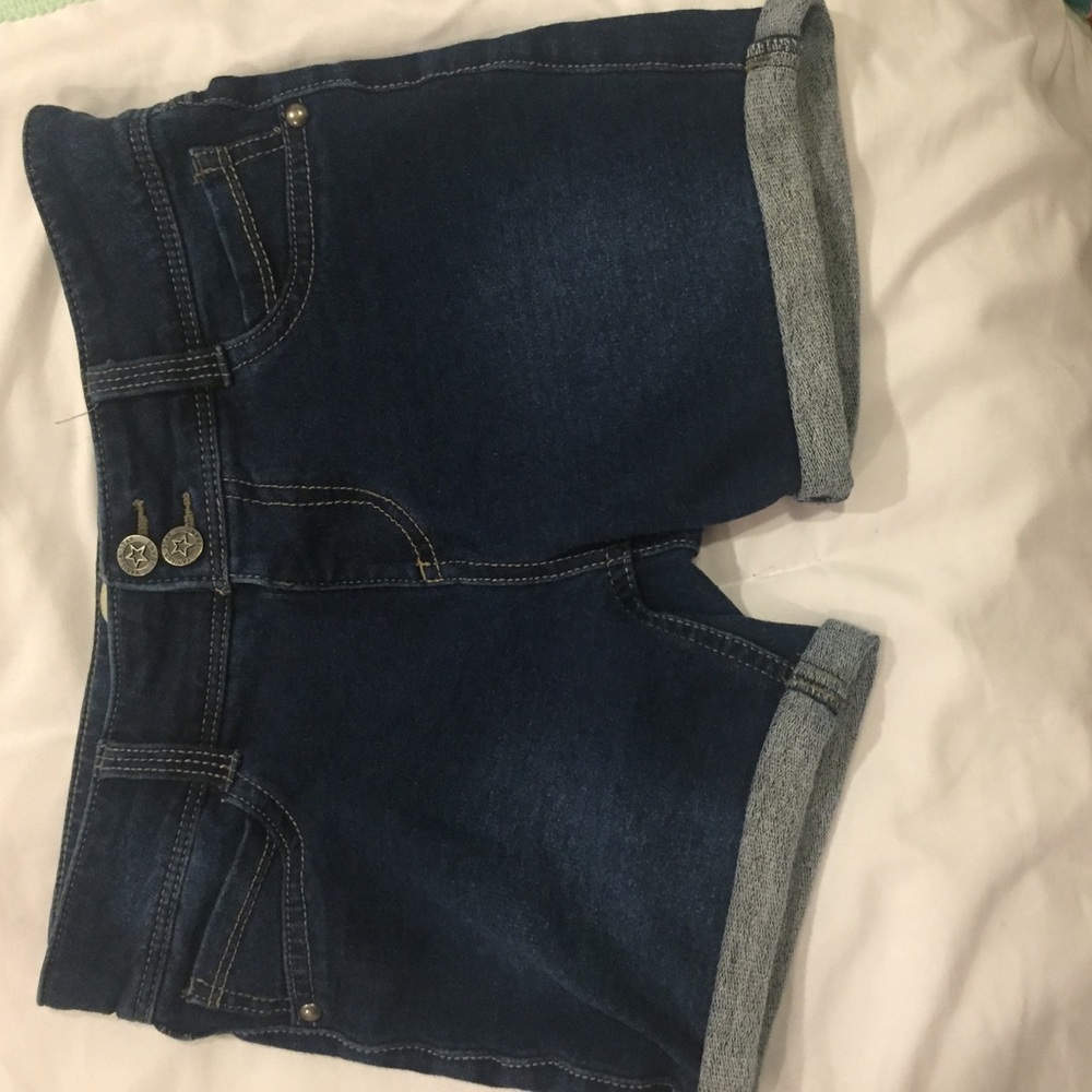 Dark blue shorts
