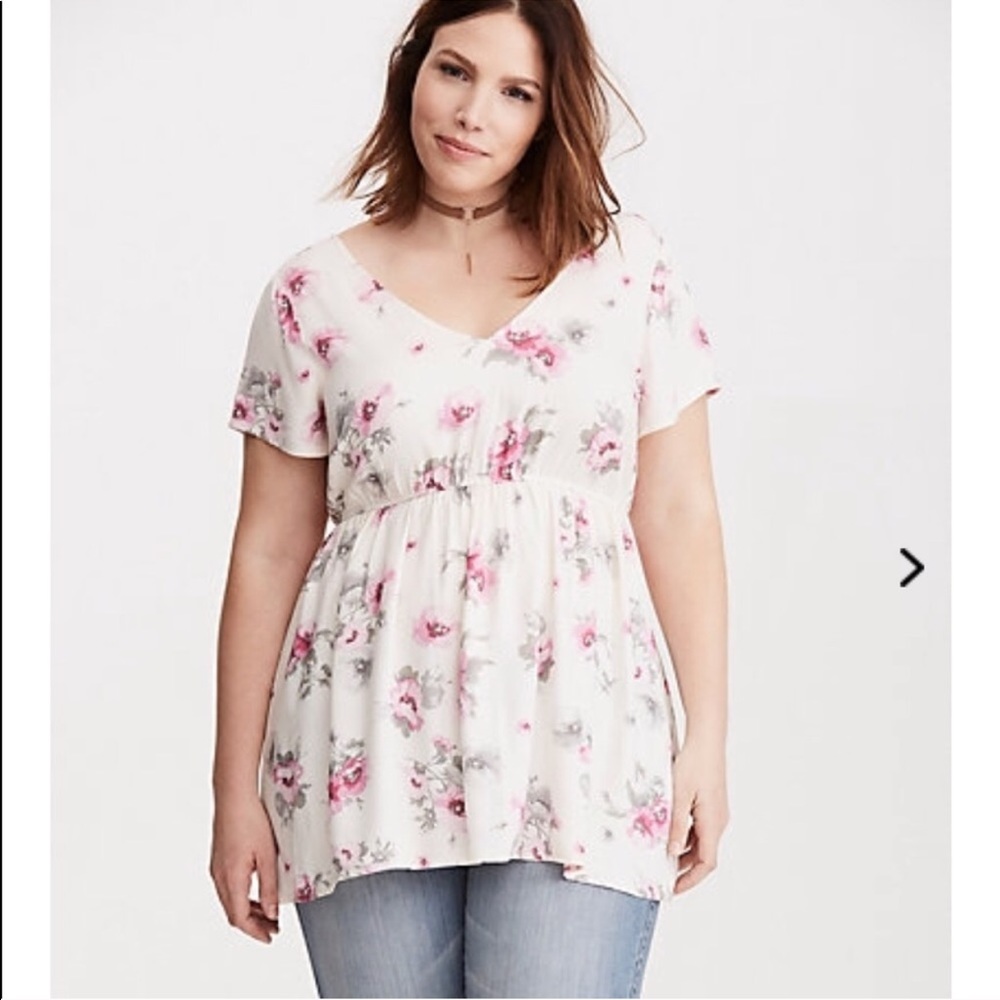 Torrid floral blouse 🌸🌺 FINAL