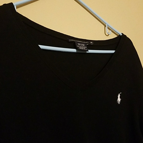 Long sleeve /v neck/Ralph Lauren shirt - Picture 2 of 3