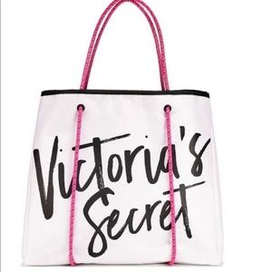 Victoria Secret White Tote