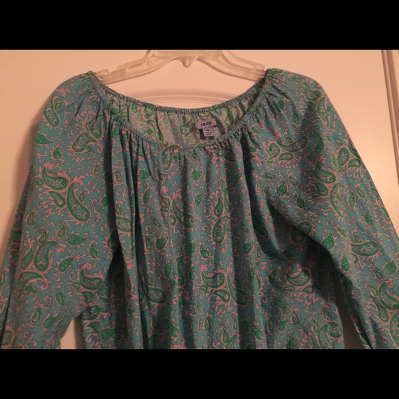 Izod paisley printed top - Picture 4 of 5