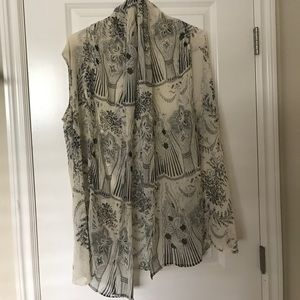 Coldwater Creek Ladies Open Tunic