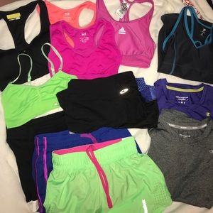 HUGE BUNDLE OF WORKOUT GEAR