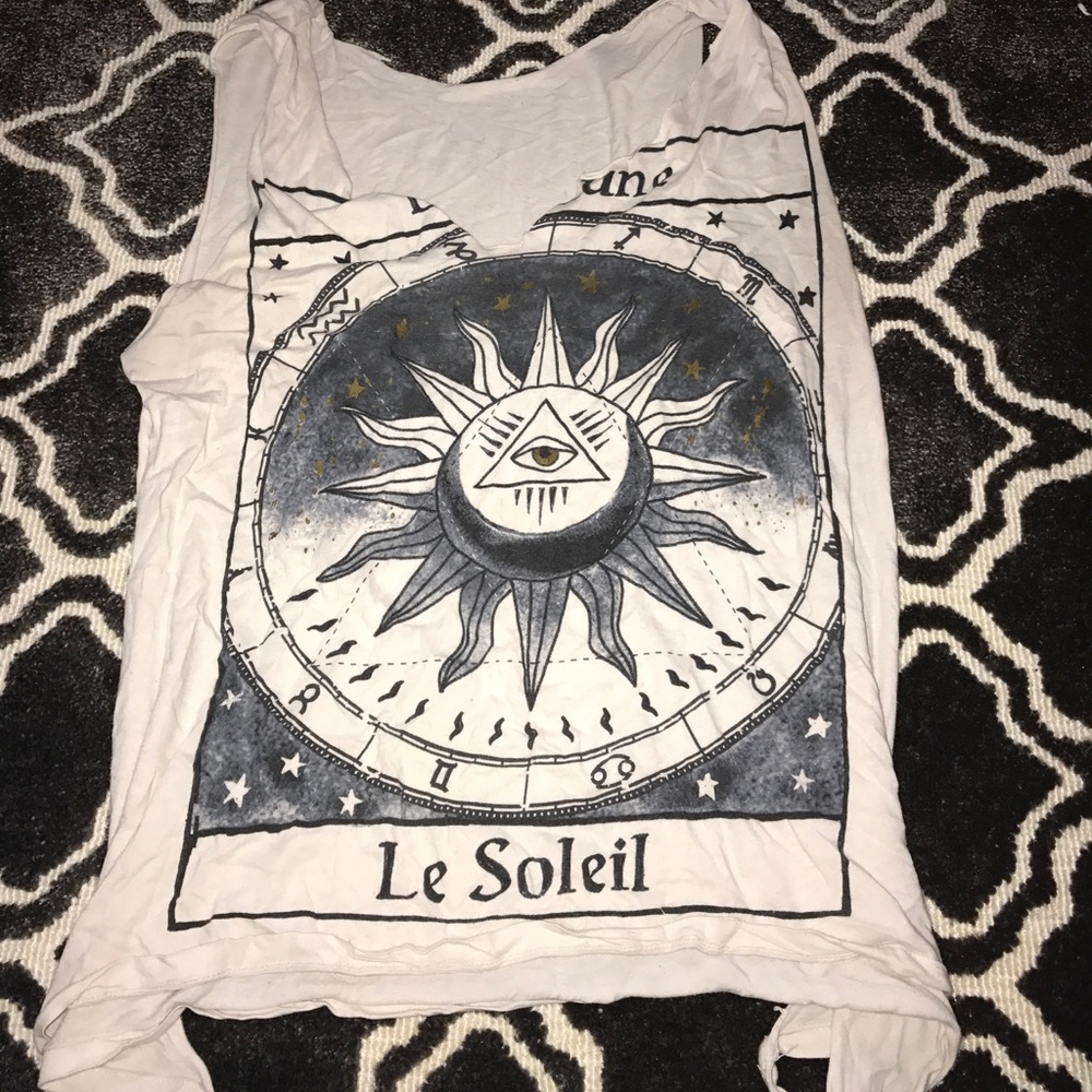 Cut up original shirt from Urban Outfitters